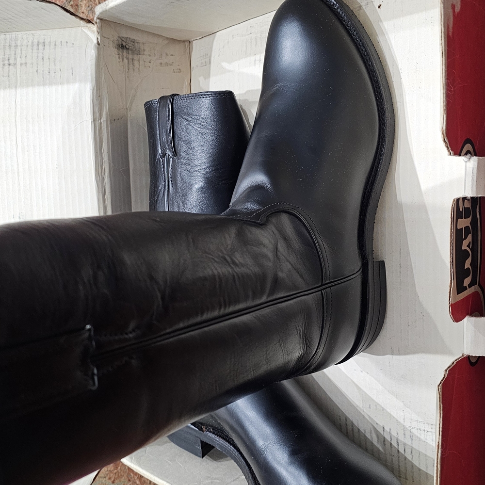 Justin Boots Men's Black Leather Boots